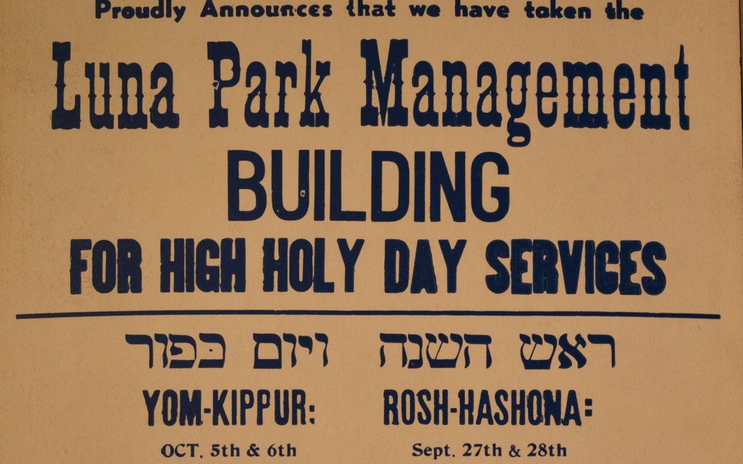 High Holy Days at the Luna Park: Show-card Posters from the Firschein Press (Brooklyn, NY, 1920-1974)